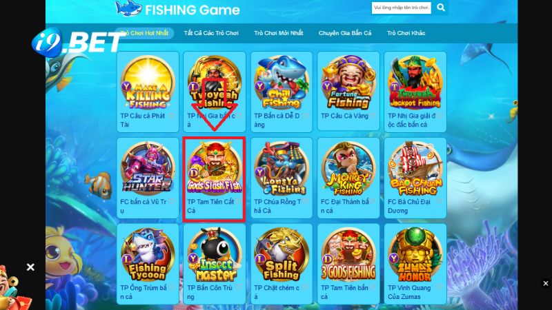 Bạn tìm kiếm Gods Slash Fish tại danh mục bắn cá i9BET