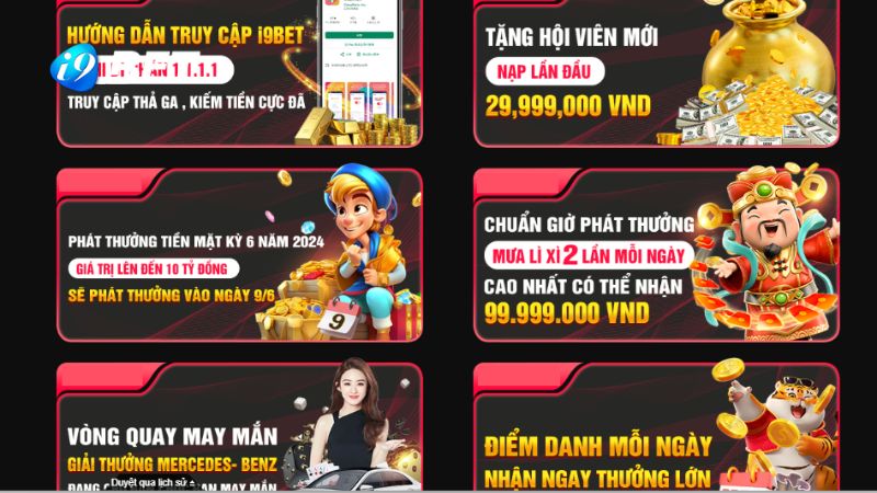 Bạn đăng ký i9BET hoàn tất nhận khuyến mãi ngập tràn